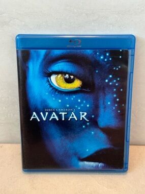 Avatar Blu-ray + DVD 2010 James Cameron Sam Worthington Zoe Saldana Pre Owned
